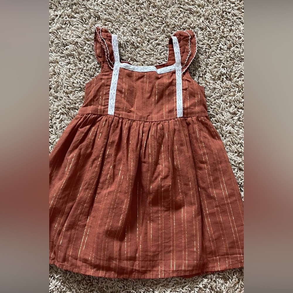 Toddler Girls Janie and Jack dress size 18-24 mo euc
